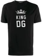 Dolce & Gabbana King Db T-shirt - Black