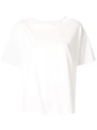 Ground Zero Cut-out T-shirt - White