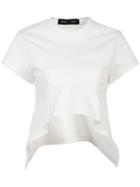 Proenza Schouler Peplum T-shirt - White