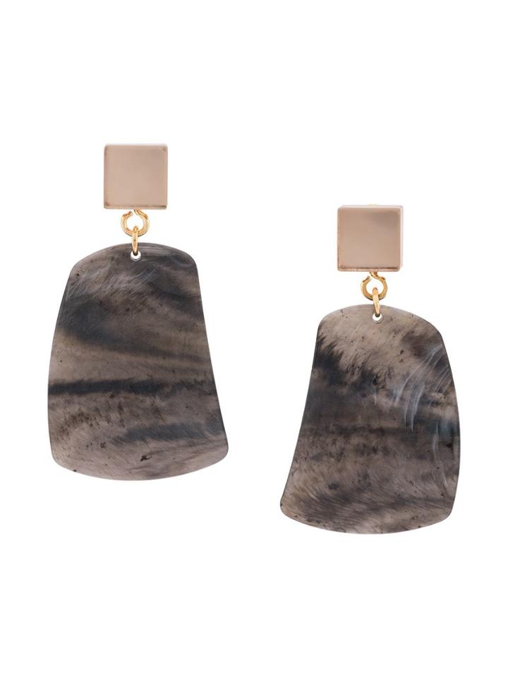Rachel Comey Furrow Earrings - Grey