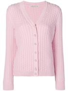 Alessandra Rich Knitted Cardigan - Pink
