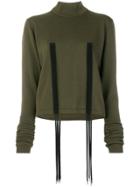 Circus Hotel Drawstring Sweatshirt - Green