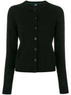 Ps By Paul Smith Round Neck Cardigan - Black