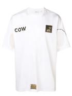 Burberry Cut-out Montage Print T-shirt - White