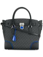 Michael Michael Kors Hamilton Large Logo Tote - Black