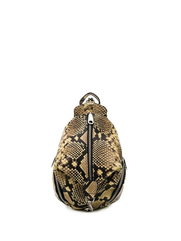 Rebecca Minkoff Julian Embossed Backpack - Black