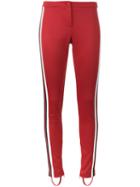 Gucci - Stirrup Leggings - Women - Cotton/polyester - M, Red, Cotton/polyester
