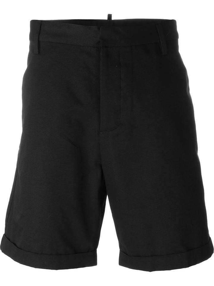 Emporio Armani Cuff Hemline Shorts