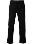 7 For All Mankind Luxe Performance Slimmy Jeans, Men's, Size: 38, Black, Cotton/polyester/spandex/elastane