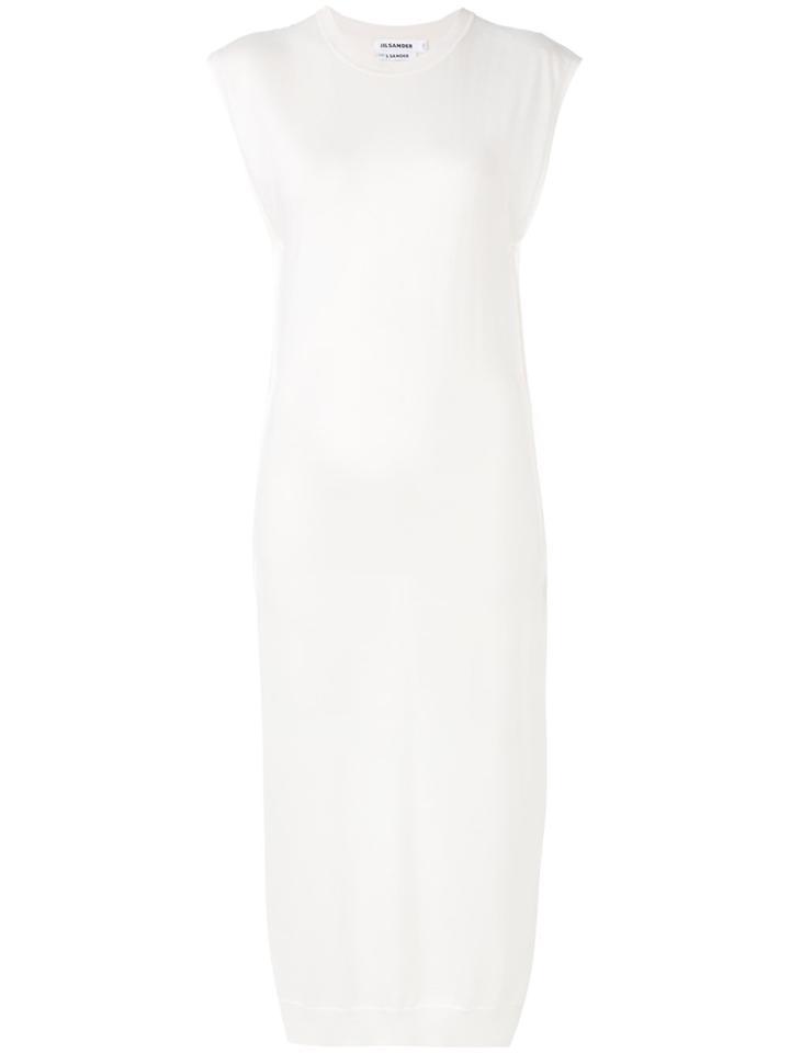 Jil Sander Long T-shirt - White