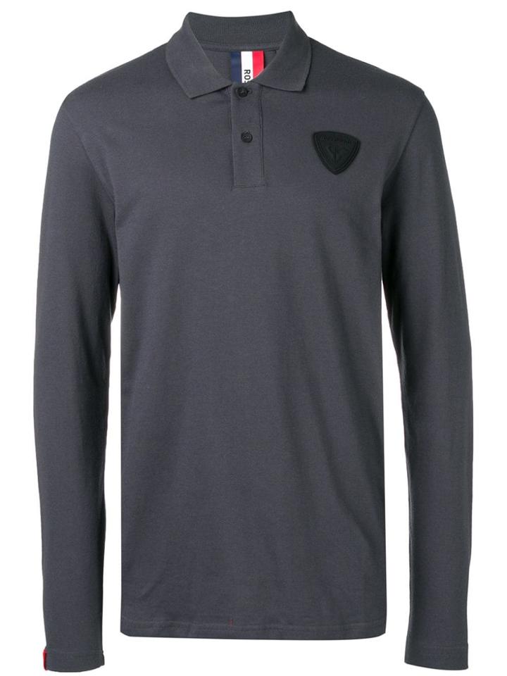 Rossignol Logo Patch Polo Shirt - Grey