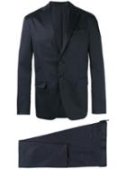 Dsquared2 Capri Two Piece Suit, Men's, Size: 50, Blue, Viscose/cotton/spandex/elastane/polyester