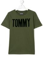 Tommy Hilfiger Junior Logo T-shirt - Green