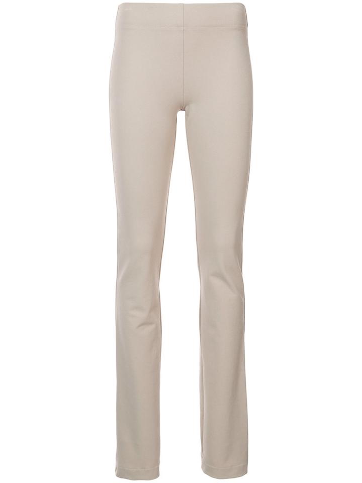 Joseph - Slim-fit Trousers - Women - Cotton/spandex/elastane/viscose - 38, Brown, Cotton/spandex/elastane/viscose