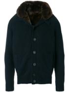 Ermenegildo Zegna Buttoned Cardigan Jacket - Blue