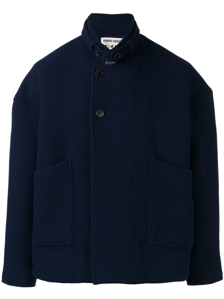 Henrik Vibskov Taba Coat - Blue