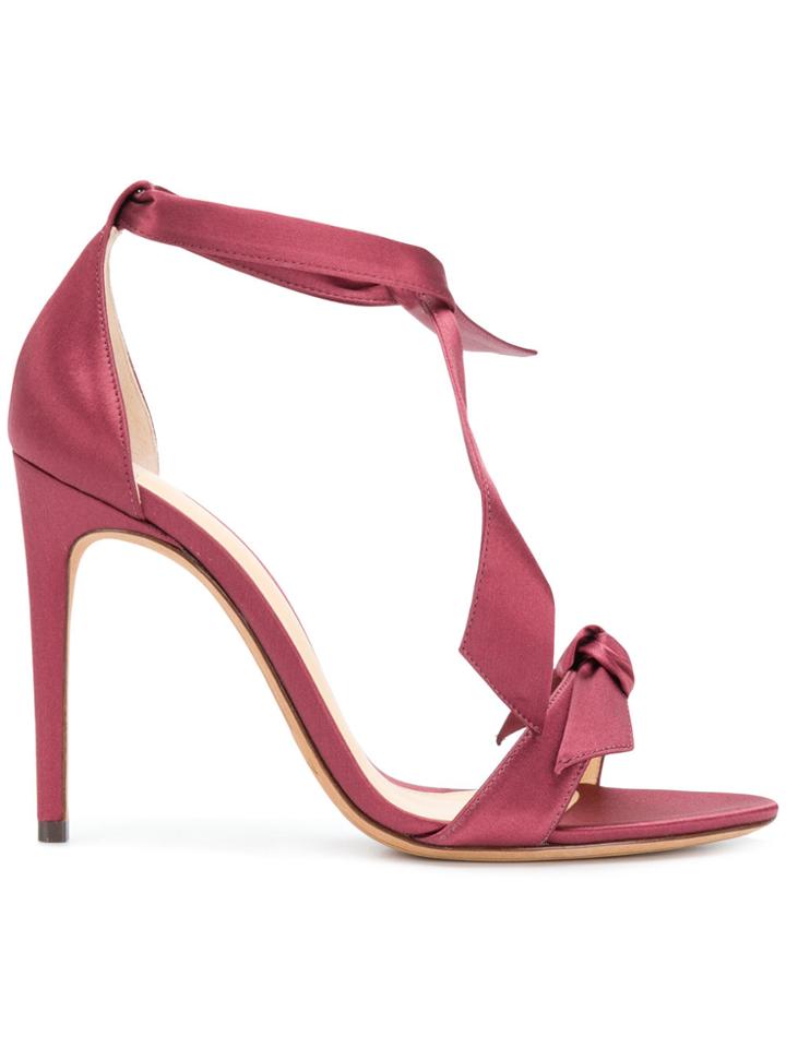 Alexandre Birman Bow Strap Sandals - Red