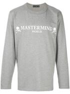 Mastermind World Skull Logo L/s T-shirt - Grey