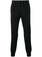 Emporio Armani Piped Seam Joggers - Black