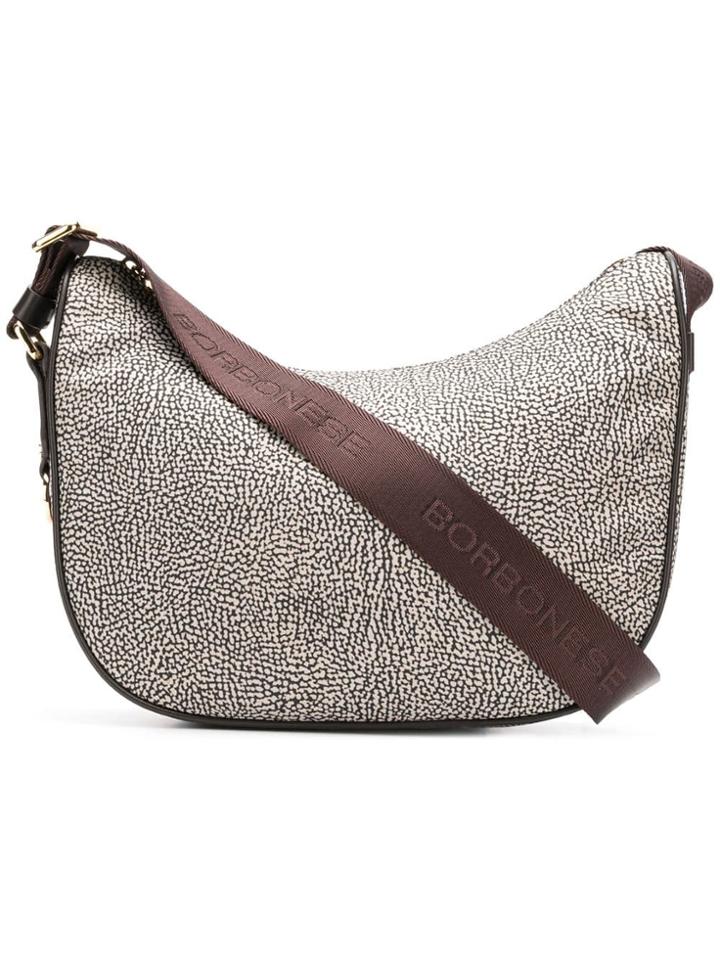 Borbonese Large Shoulder Bag - Neutrals