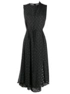 Vince Dot-print Dress - Black