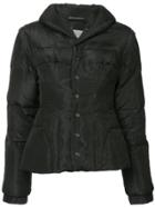 Yohji Yamamoto Vintage Collar Puffer Jacket - Black