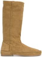 Alberta Ferretti Mid-calf Boots - Neutrals