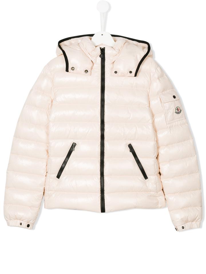 Moncler Kids Teen Padded Jacket - Pink & Purple