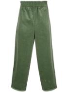 Camiel Fortgens Cropped Wide-leg Trousers - Green