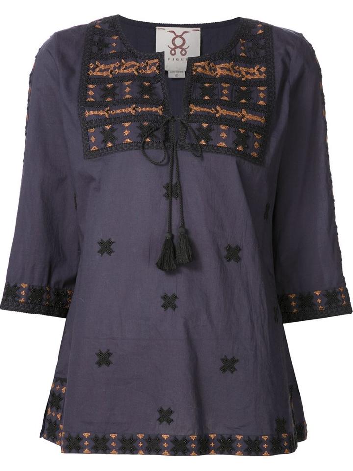 Figue 'solene' Tunic Top