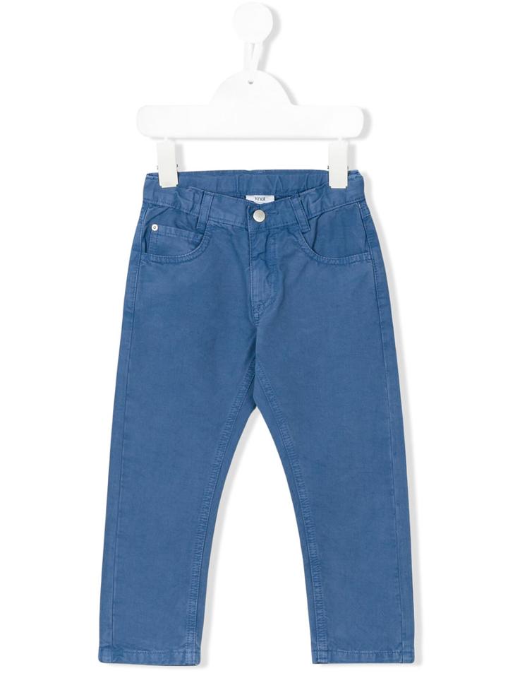 Knot - Twill Jake Pants - Kids - Cotton - 8 Yrs, Blue