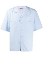 Barena Short-sleeve Fitted Shirt - Blue