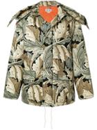 Loewe Loewe X William Morris Acanthus Print Puffer Jacket - Green