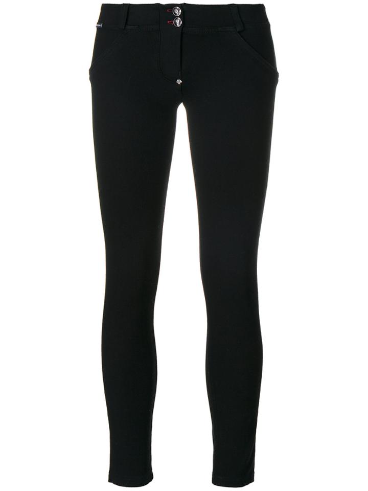 Philipp Plein Skinny Cropped Jeans - Black