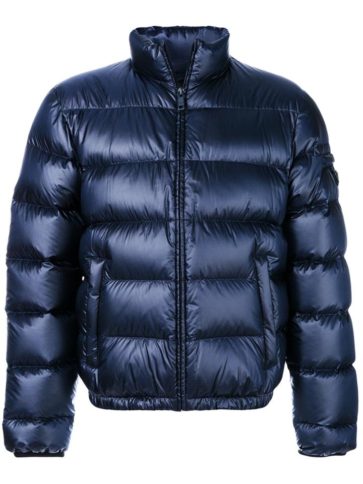 Prada Nylon Padded Jacket - Blue