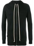 Rick Owens Classic Hoodie, Men's, Size: Medium, Black, Cashmere