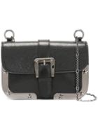 Red Valentino Start Stud Shoulder Bag, Women's, Black, Leather