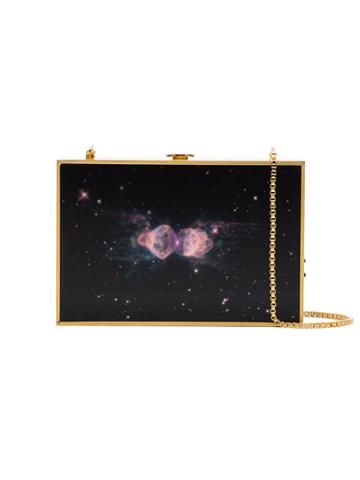 Rei Ne X Browns Galaxy Light Up Clutch - Metallic