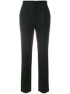 Dolce & Gabbana Pinstripe Trousers - Black