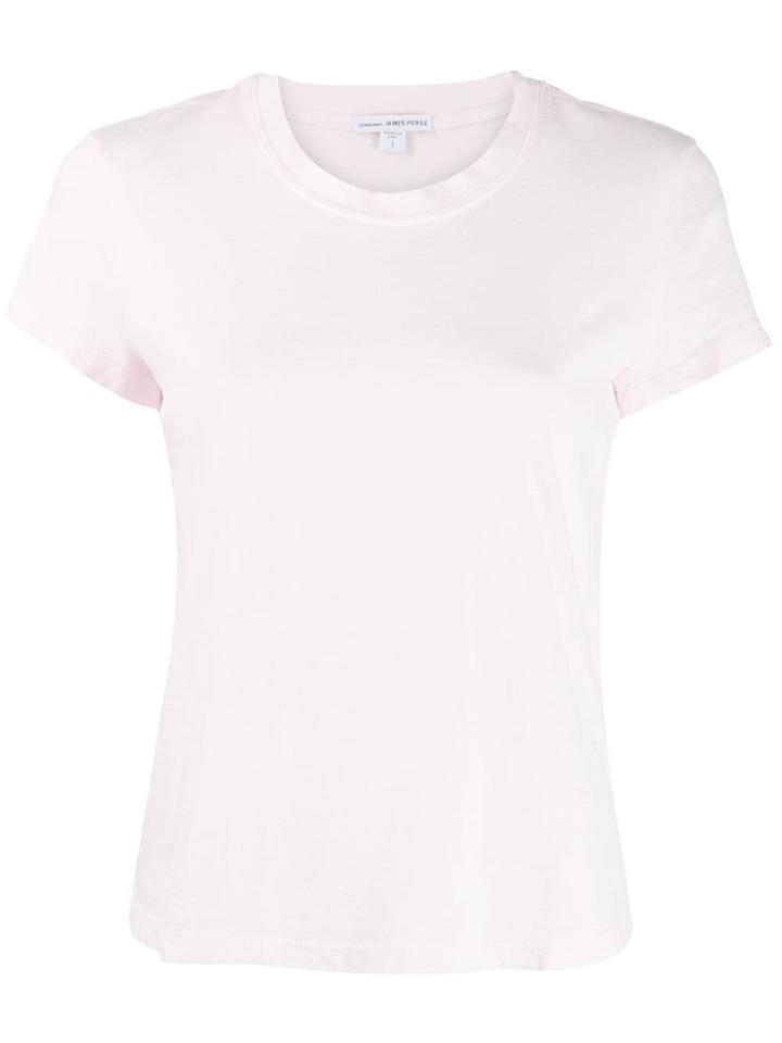 James Perse Classic Short-sleeve T-shirt - Pink