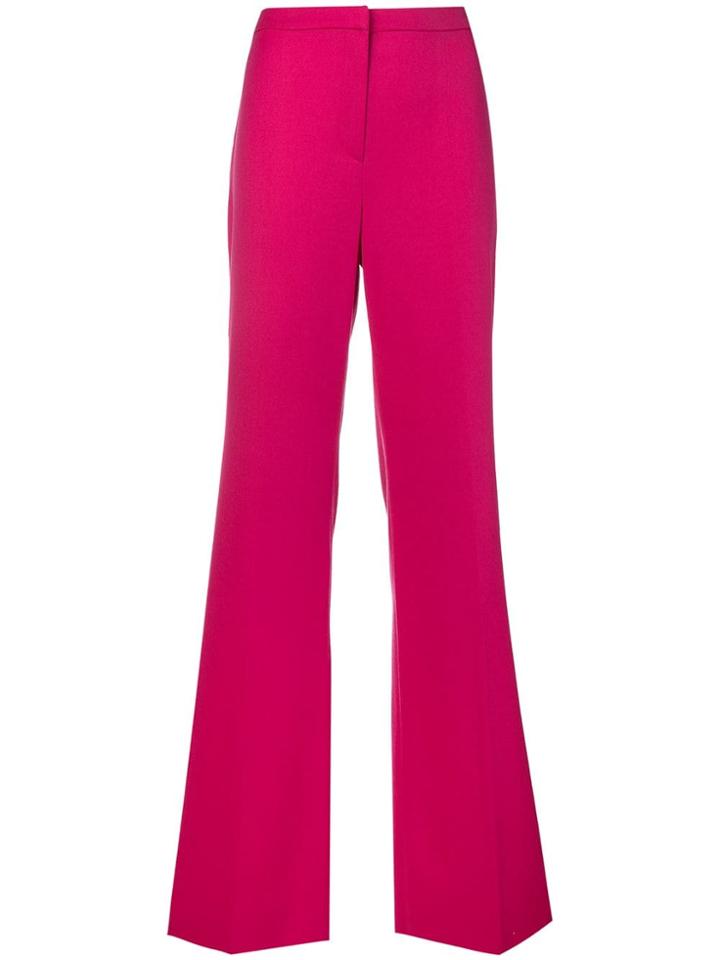 Versace Vintage Bootcut Tailored Trousers - Pink