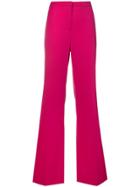 Versace Vintage Bootcut Tailored Trousers - Pink