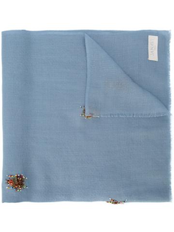 Janavi Beetles Scarf - Blue