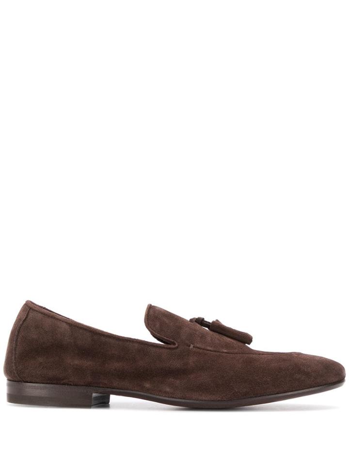 Henderson Baracco Tassel-embellished Loafers - Brown