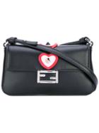 Fendi - Micro Baguette Crossbody Bag - Women - Leather - One Size, Black, Leather