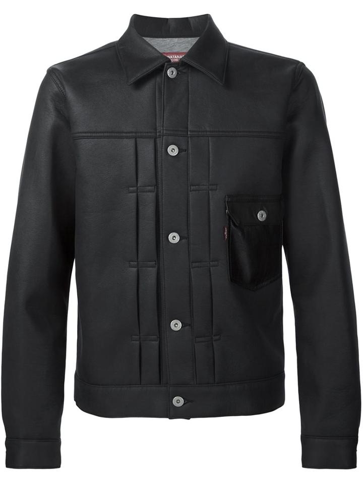 Junya Watanabe Comme Des Garçons Man Stitched Leather Jacket
