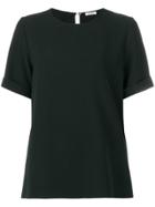 P.a.r.o.s.h. Short Sleeved Blouse - Black