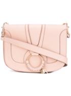See By Chloé Hana Shoulder Bag, Women's, Nude/neutrals, Calf Leather/cotton