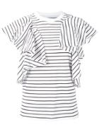Facetasm Striped T-shirt - White
