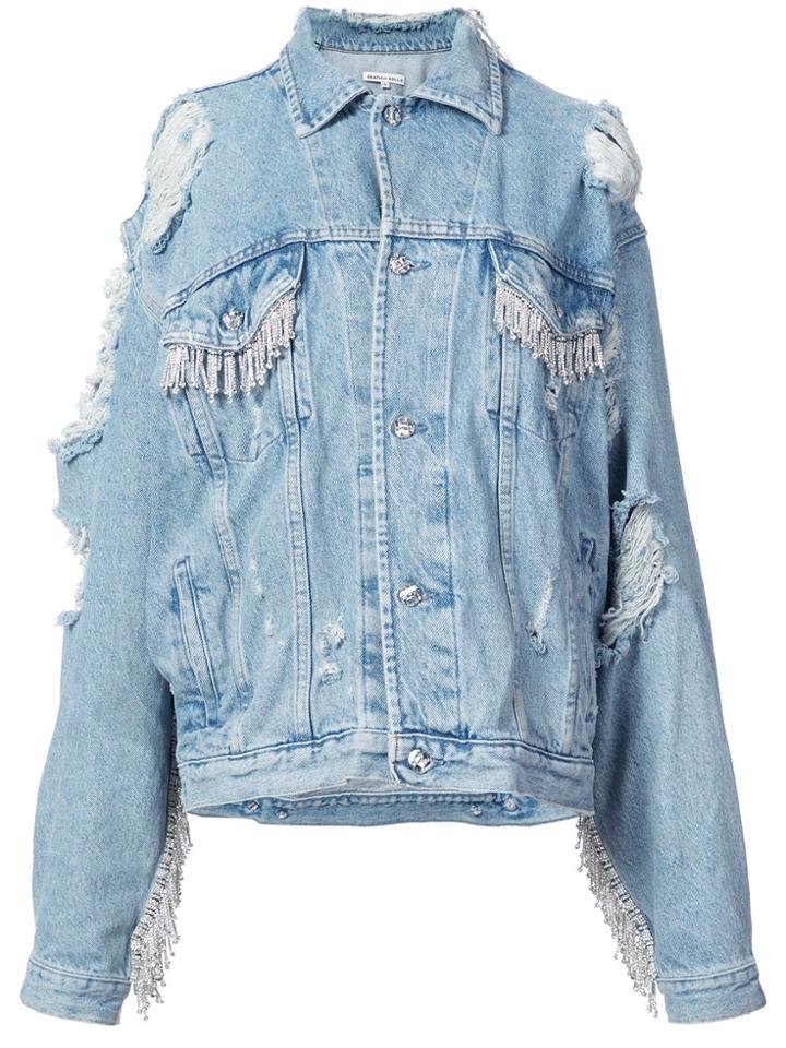 Death By Dolls Denim Jacket - Blue